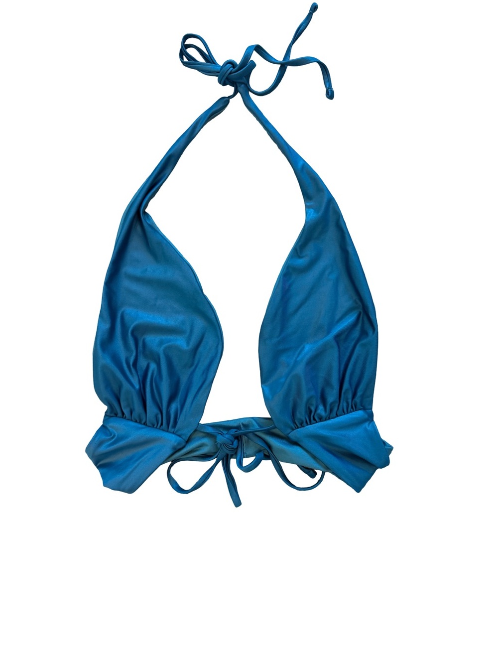 Agua Bendita halter bikini top